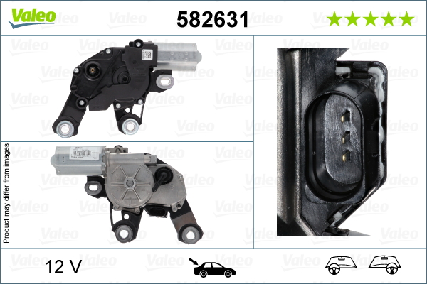Motor stergator 582631 VALEO